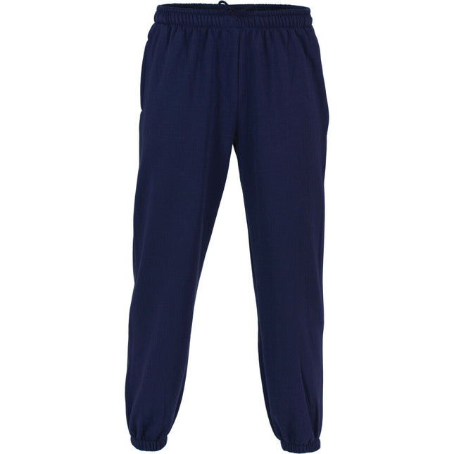 DNC Workwear Mens Poly/Cotton Fleecy Track Pants Comfortable Work 5401-KarWorkwear