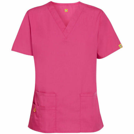 NNT Womens Bravo Scrub Top Relaxed Style Fit Work Nursing Hospital CATU66-KarWorkwear