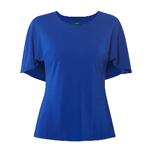 NNT Womens Matt Jersey Cape T-Top Classic Fit Scoop Neck Blouse CATU2H-KarWorkwear