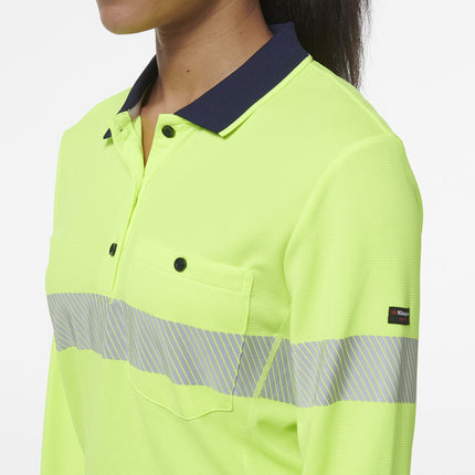 KingGee Womens Workcool Hyperfreeze Spliced With Segmented Tape K44223-KarWorkwear