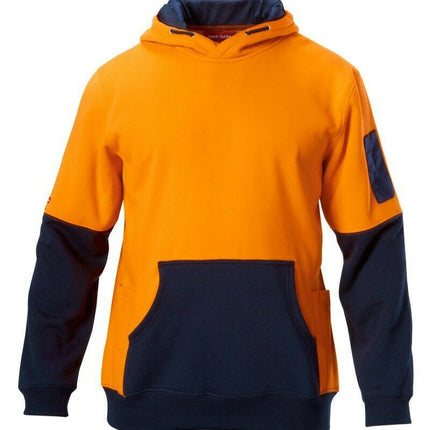 Hard Yakka H-Vis Workwear Brushed Fleece Warm Tough Work Jumper Y19325-KarWorkwear