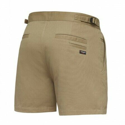 KingGee Drill Utility Shorts Adjustable Welt Pockets Cotton Work K07010-KarWorkwear