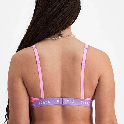 Bonds Womens Icons Scoop Crop Support Coverage and Confident Bra 3 Pack YWN8-KarWorkwear