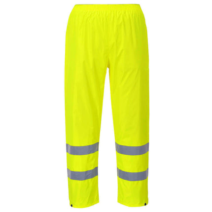 Portwest Mens Hi-Vis Rain Trousers Lightweight Waterproof Work Safety Pants H441-KarWorkwear