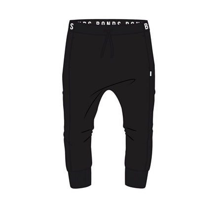 Bonds Kids Fleece Trackie Pants Drop Crotch Styling & Tapered Legs 6 Pack KVRJK-KarWorkwear