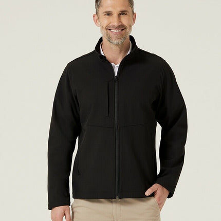 Mens NNT Warm Fleece Bonded Fleece Zip Jacket Black Navy Business Smart CAT1ET-KarWorkwear