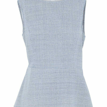 NNT Womens Avignon Abstract Sleeveless Shell Top Flattering Waist Comfort CATUK9-KarWorkwear