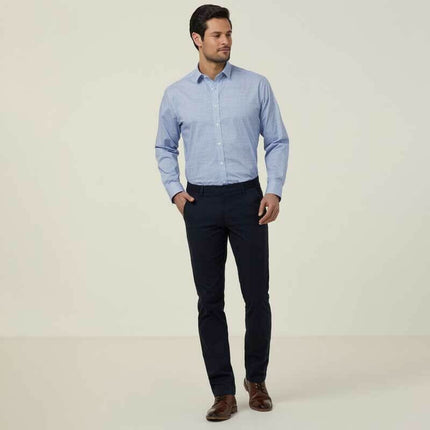 NNT Mens Avignon Abstract Stripe Long Sleeve Shirt Casual Fit Business CATJDC-KarWorkwear