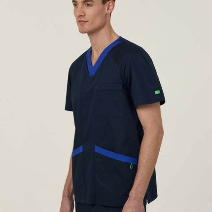 NNT Uniform Men Next Gen Antibacterial Koller Scrub Top Breathable Cotton CATRFU-KarWorkwear