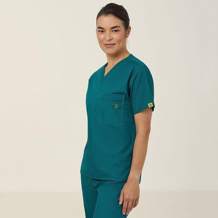 NNT Unisex Wonderwink 4 Pack Origins Pocket V Neck Scrub Top Alpha CATRE4-KarWorkwear