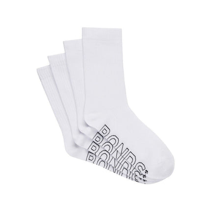 Bonds Mens Logo Lightweight Crew Cooling Zone Stay Put Fit Socks 4 Pack SXMY4N-KarWorkwear