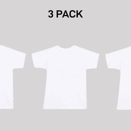Bonds Kids Next Gen Crew Tee Cotton Shirt Perfect Comfort and Style 3 Pack KVRHK-KarWorkwear