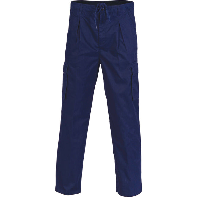 DNC Workwear Mens Polyester Cotton "3 in 1" Cargo Pants Tough Work Casual 1504-KarWorkwear