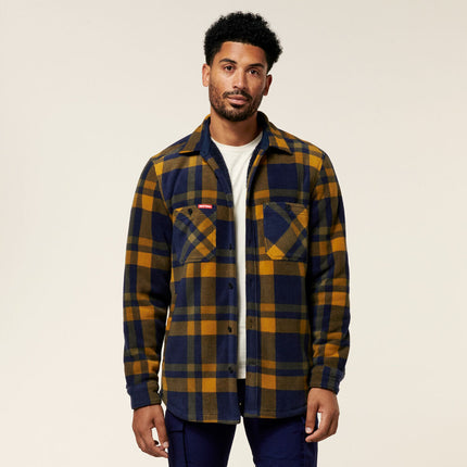 Hard Yakka Mens Legends Sherpa Comfy Fleece Jacket With Free Beanie Work Y06518-KarWorkwear