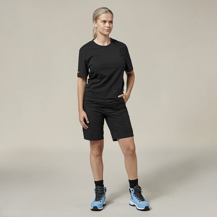 Hard Yakka 4 Pack Womens 3056 Raptor Active Fit Mid Lenght Work Short Y08228-KarWorkwear