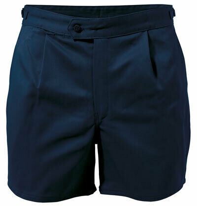 KingGee Drill Utility Shorts Adjustable Welt Pockets Cotton Work K07010-KarWorkwear