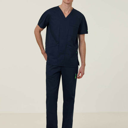 NNT Uniform Mens Next Gen Anti Bacterial Carl Scrub Top V-neck Nurse Work CATRFV-KarWorkwear