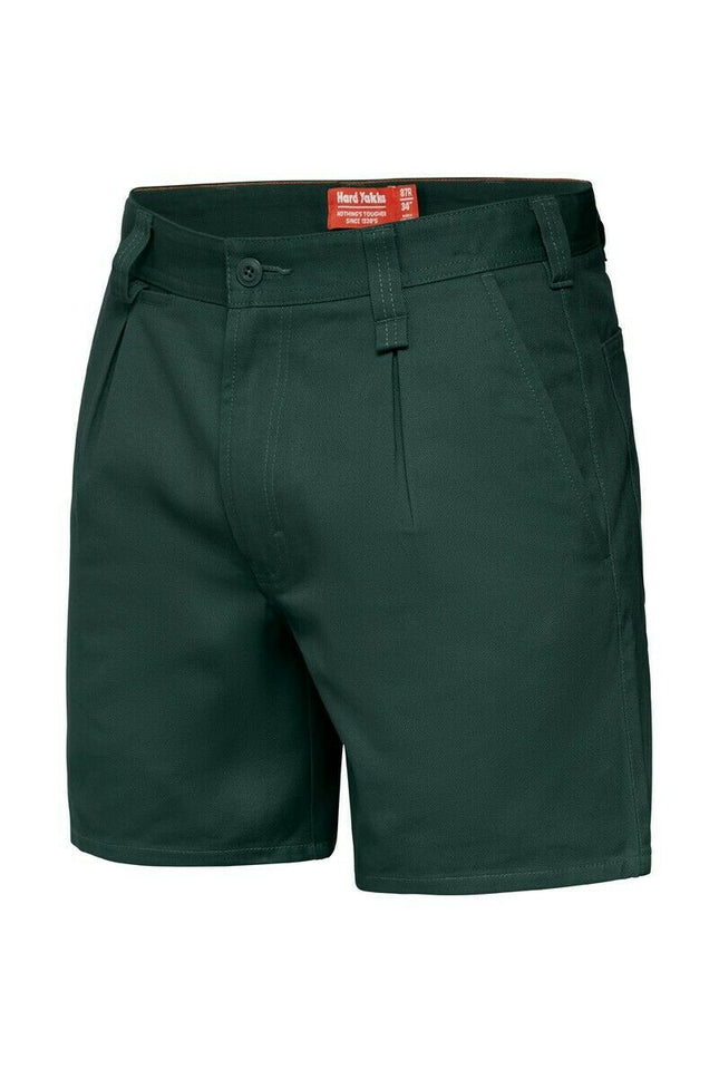 Hard Yakka Drill Short Belt Loop Shorts Cotton Work Tough Trade Y05350-KarWorkwear