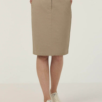 NNT Stretch Cotton Chino Skirt Formal Business Skirt Slim Fit Workwear CAT2RL-KarWorkwear