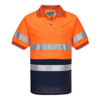 S / Orange/Navy