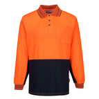 S / Orange/Navy