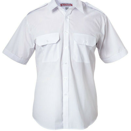 Hard Yakka Long Sleeve Work Shirt Permanent Press Dress Epaulettes Y07691-KarWorkwear