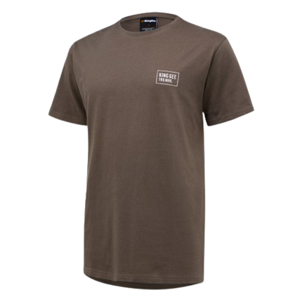 KingGee Mens T Shirt S/S Regular Fit Cotton Comfortable Work Stretch K04025-KarWorkwear
