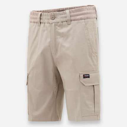 KingGee Mens 4 PACK Traders Tough Durable Cargo Comfort Waist Shorts K17007-KarWorkwear