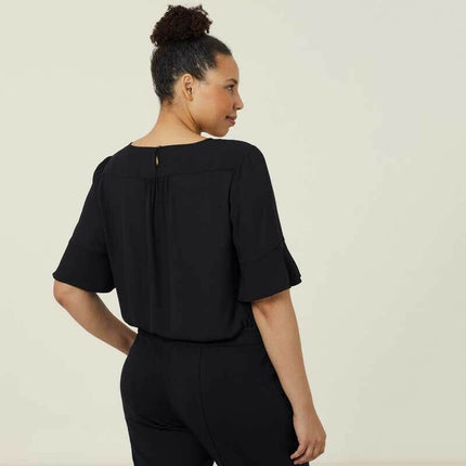 NNT Womens Georgie Fluted Sleeve Casual Classic Fit Business Work Shirt CATUK4-KarWorkwear