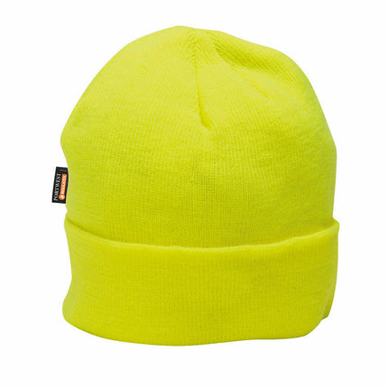 Portwest Mens Beanie Knit Cap Insulatex Lined Performance Cold-Weather Hat B013-KarWorkwear
