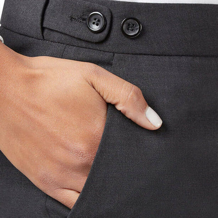 NNT Women Stretch Wool Blend Tab Formal Pants Straight Leg Business Pant CAT3CU-KarWorkwear