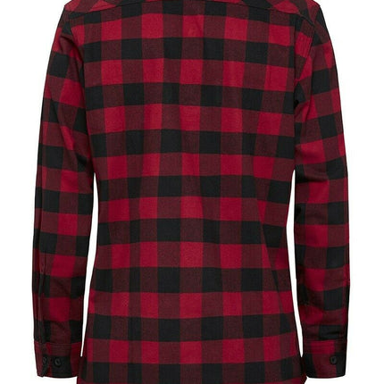 Hard Yakka Check Flannel Long Sleeve Shirt Button Work Hard Fashion Y07295-KarWorkwear