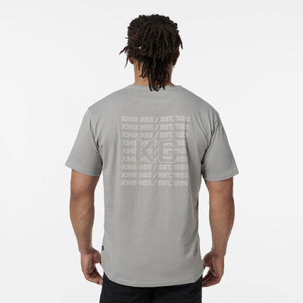 KINGGEE Mens Trademark Graphic Print Crew Neck Tee AUS Cotton Tshirt K14009-KarWorkwear