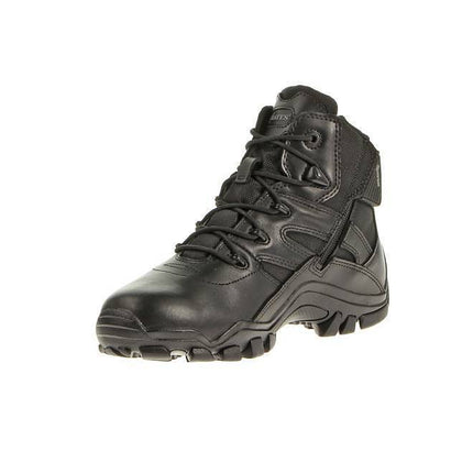 Mens Bates Tactical Delta 6 Boots Shoes Side Zip Lace Leather ICS Comfort E72012-KarWorkwear