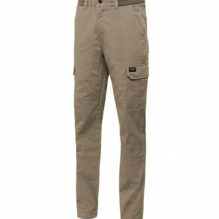 KingGee Mens Rib Comfy Waist Pant Tough Waistband Work Safety Drawstring K13005-KarWorkwear