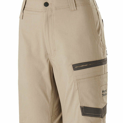 Hard Yakka Womens Raptor Mid Shorts Work Comfortable Cargo Tough Flexible Y08228-KarWorkwear