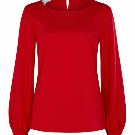 NNT Womens Formal Long Sleeve Blouse Heavy Stretch Georgette Business CATUCM-KarWorkwear