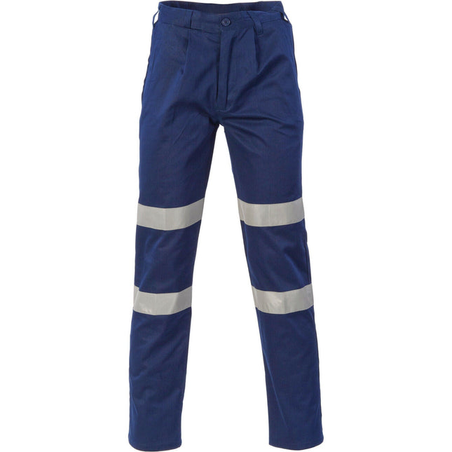 DNC Workwear Mens Middle Weight Double hoops Taped Pants Work Pants 3354-KarWorkwear