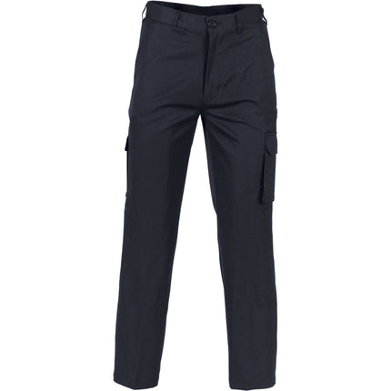 DNC Workwear Mens Permanent Press Cargo Pants Comfortable Work 4504-KarWorkwear