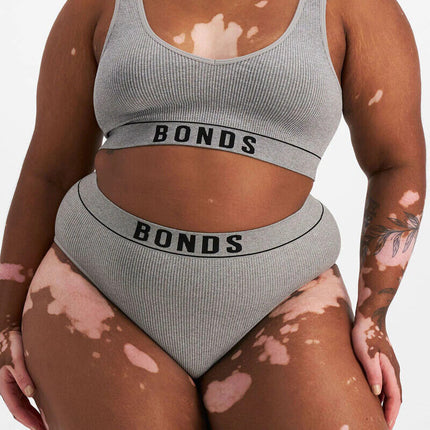 Bonds Womens Retro Rib Seamless Hi Hi Bikini High Waist & Super High Leg WU8FT-KarWorkwear