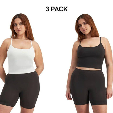 Bonds Womens Bases Seamless Singlet Buttery Smooth and Lightweight 3 Pack WR7Q-KarWorkwear