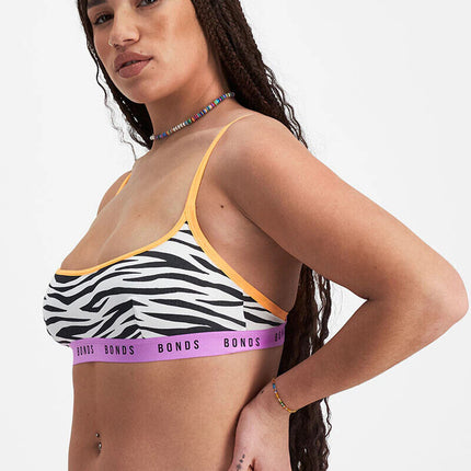 Bonds Womens Icons Scoop Crop Support Coverage and Confident Bra 6 Pack YWN8-KarWorkwear