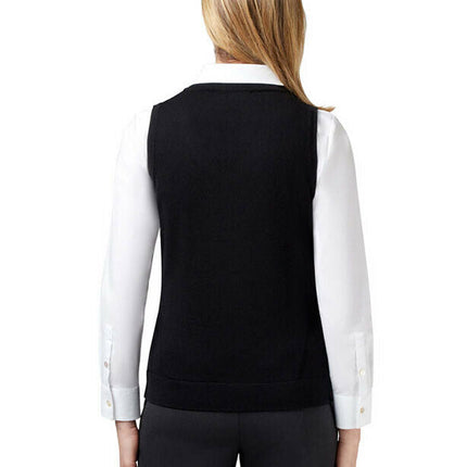 NNT Womens Pure Wool Formal Vest Classic Fit Fully Business Body Warmer CAT5AQ-KarWorkwear
