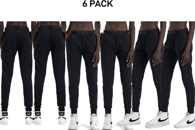 Bonds Womens Originals Skinny Trackie Pants Super Comfy Flattering 6 Pack CT8UI-KarWorkwear