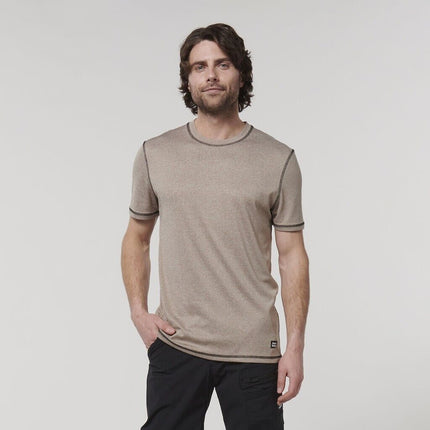 Hard Yakka Mens Lightweight Regular Fit Workwear Cool X Performance Tee Y19559-KarWorkwear