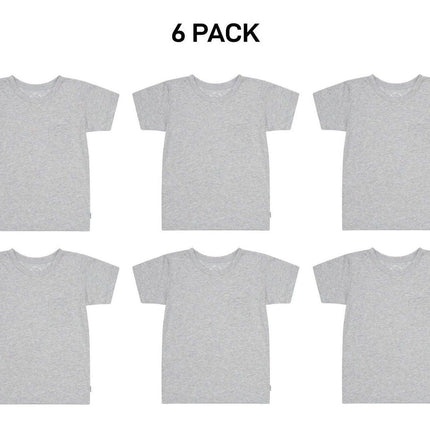 Bonds Kids Next Gen Crew Tee Cotton Shirt Perfect Comfort and Style 6 Pack KVRHK-KarWorkwear