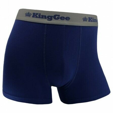 KingGee Mens Bamboo Work Trunk 3 Pack Superior Jocks Comfort Breathable K19005-KarWorkwear