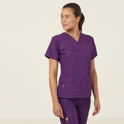 NNT Womens 2 Pack Wonderwink Origins V Neckline Comfy Scrub Top Bravo CATU66-KarWorkwear