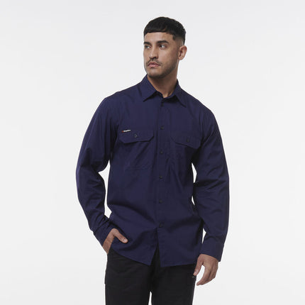 KINGGEE Mens Workcool Lightweight Workshirt Vented Breathable Shirt K14031-KarWorkwear