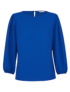 NNT Womens 3/4 Sleeve Crew Neck Top Comfortable Classic Fit Blouse CATUPM-KarWorkwear